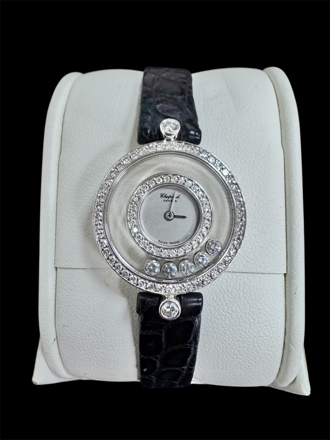 Chopard 蕭邦 HAPPY DIAMONDS系列 快樂鑽石 圓形經典款